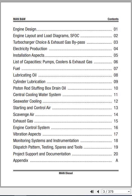 MAN BW Diesel Engine K90MC C6 Project Guide Manual 2