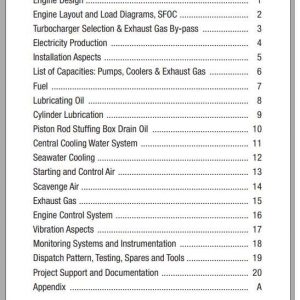 MAN BW Diesel Engine K90MC C6 TII Project Guide Manual 2