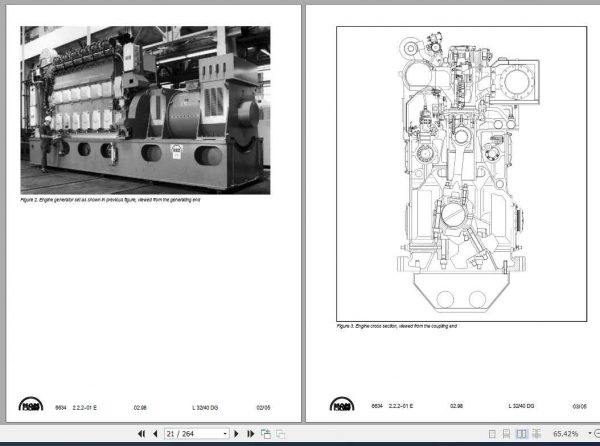 MAN BW Diesel Engine L32 L40 DF Operating Instruction 2