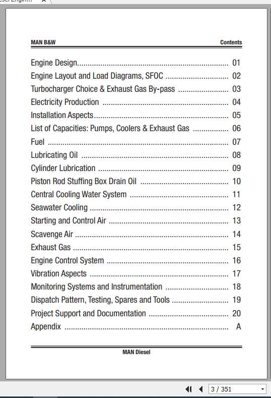 MAN BW Diesel Engine L35MC6 Project Guide Manual 2