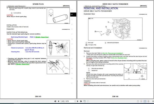 MAN BW Diesel Engine MR20DD Repair Manual 2