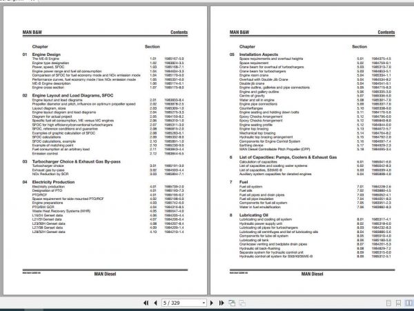 MAN BW Diesel Engine S35ME B9 Project Guide 2009 2