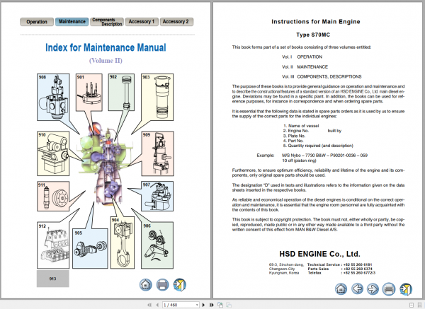 MAN Diesel Marine Engines Workshop Manuals PDF DVD 4