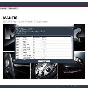 MAN Mantis v650 EPC 2021 01.2021 Spare Parts Catalogue 2