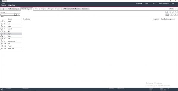 MAN Mantis v650 EPC 2021 01.2021 Spare Parts Catalogue 6