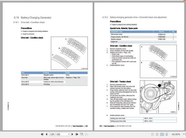 MTU Diesel Engine 12V 16V 18V 2000 G25 G85 Operating Instructions 3