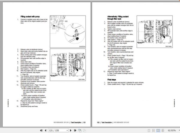 MTU Diesel Engine 12V 16V 4000 G73 Operating Instructions 3