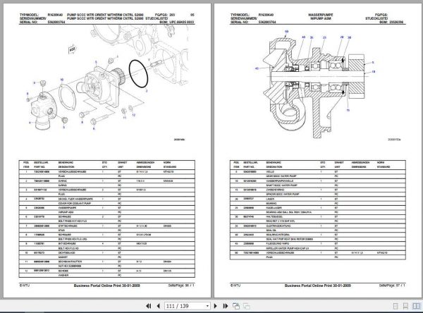 MTU Diesel Engine 16V2000 Parts Catalog 2 1