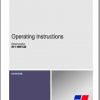MTU Diesel Engine 20V 4000 C22 Operating Instructions 1