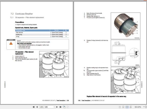 MTU Diesel Engine 20V 4000 L63 Operating Instructions 3