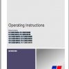 MTU Diesel Engine 8V 12V 16V 2000 M40 41AB Operating Instructions 1