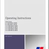 MTU Diesel Engine 8V 12V 16V 2000 M50 M51 Operating Instructions 1