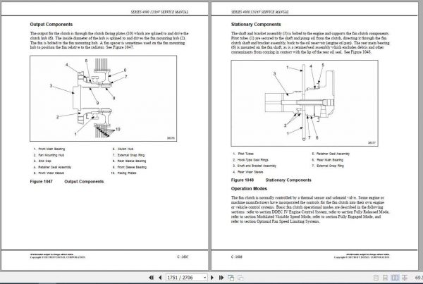 MTU Diesel Engine Series 4000 12V 16V Operating Instructions 3