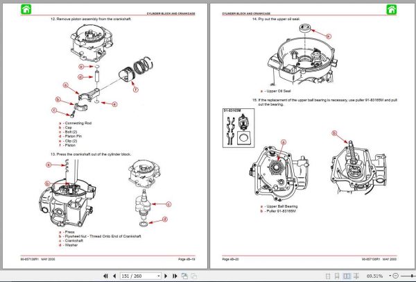 Mercury Mariner Engine 4 5 64 Stroke Service Manual 3