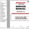 Mercury Mercruiser Engine 31 5.0l 5.7l 6.2l MPI Gasoline Service Manual 1