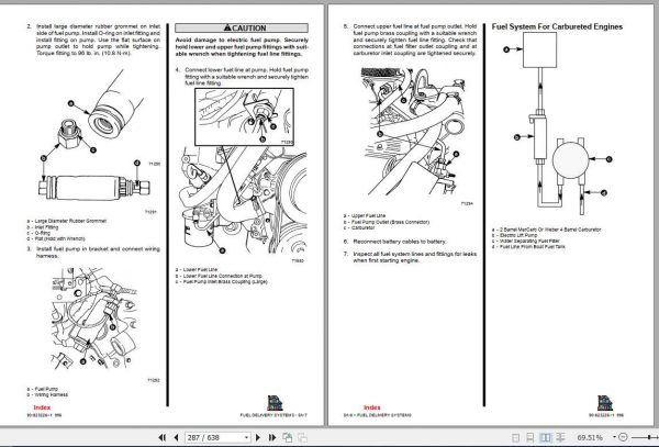 Mercury Mercruiser Marine Engine 18 GM V 6 262 CID 4.3 Service Manual 2