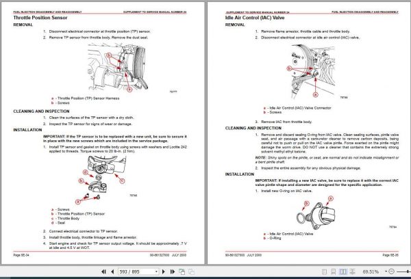 Mercury Mercruiser Marine Engine 24 GM V8 305 CID5.0L 350 CID5.7L Service Manual 3