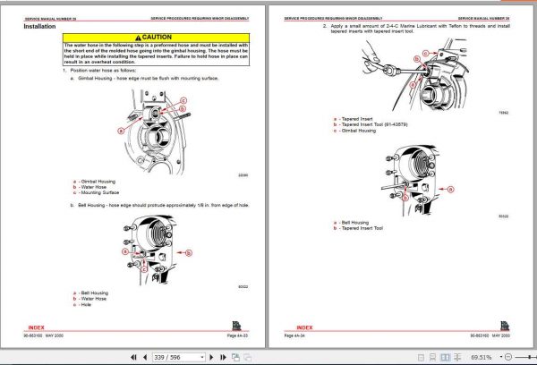 Mercury Mercruiser Marine Engine 28 Bravo Stern Drives Service Manual 3