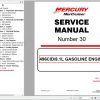 Mercury Mercruiser Marine Engine 30 496CID 8.1L Gasoline Service Manual 1