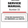 Mercury Mercruiser Marine Engine 33 PCM 555 Diagnostics Service Manual 1