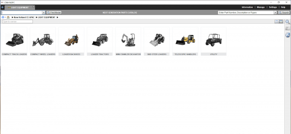 New Holland Construction CE APAC Asia Pacific 2021 Spare Parts Catalogue 2