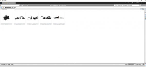 New Holland Construction CE EU Parts Catalog 2021 10.2020 2