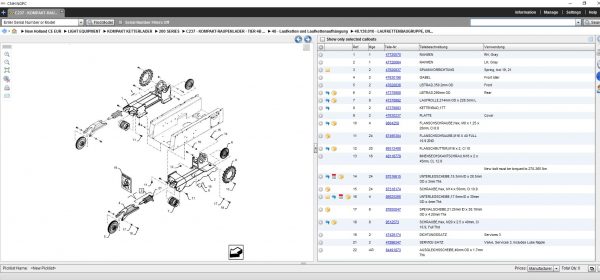 New Holland Construction CE EU Parts Catalog 2021 10.2020 9
