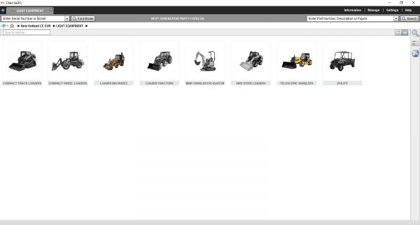 New Holland Construction Next Generation EU Parts Catalog 072019 Spare Parts Catalogue 8 1
