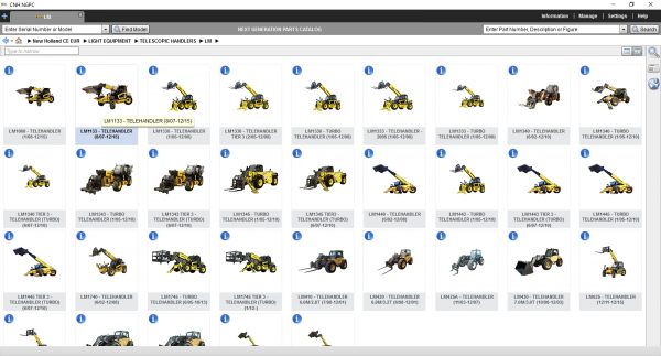 New Holland Construction Next Generation EU Parts Catalog 072019 Spare Parts Catalogue 9 1