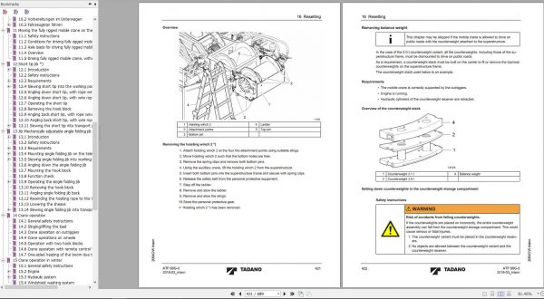 Tadano Demag ATF60G 3 2064xxx intern OW EN Operation Manual 3