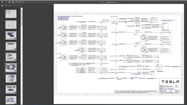 Tesla Model 3 Model S Model X 2020 13.6 GB Workshop Manual Wiring Diagram Full DVD 7