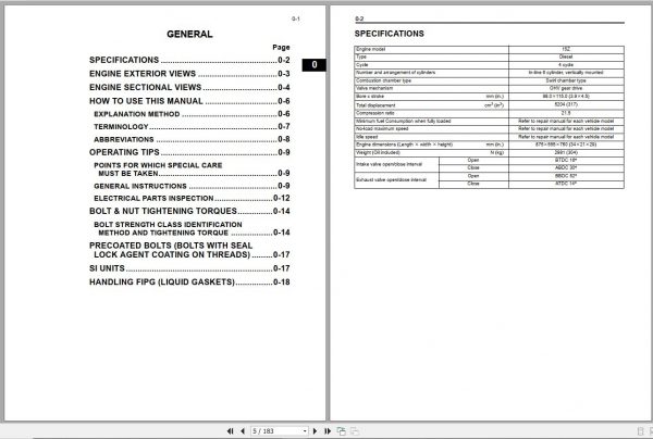 Toyota Forklift 15Z Engine Repair Manual 2