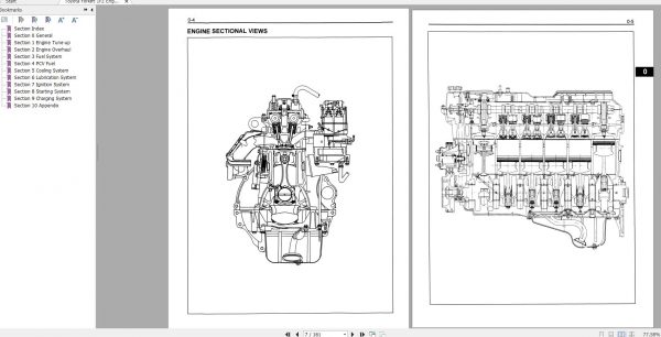 Toyota Forklift 1FZ Engine Repair Manual 3