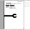 Toyota Forklift 5FBRE10 16 Service Manual 1