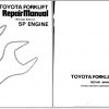 Toyota Forklift 5P Engine Repair Manual 1