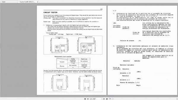 Toyota Forklift 6FB10 14 15 18 20 25 30 Repair Manual 3