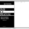 Toyota Forklift 7FG10 30 7FD10 30 7FGK20 30 7FDK20 30 7FGJ35 7FDJ35 Repair Manual 1