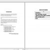 Toyota Forklift 7FGF 7FDF15 30 2005 Repair Manual