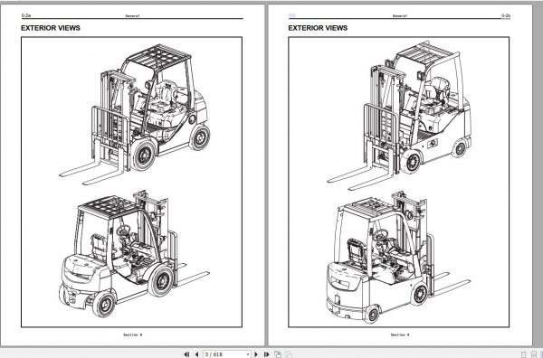 Toyota Forklift 8FGCU Repair Manual 2