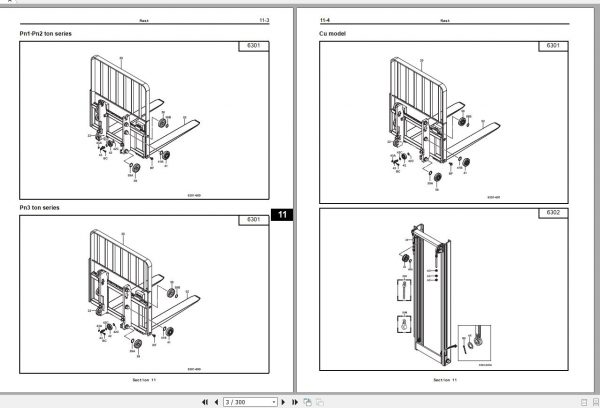 Toyota Forklift 8FGCU Repair Manual 7