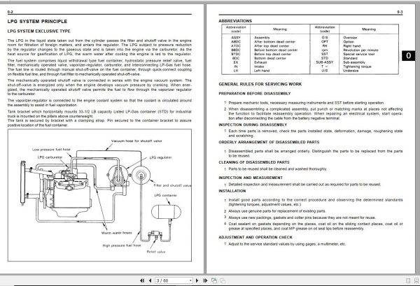Toyota Forklift Impco LPG Device Repair Manual 2