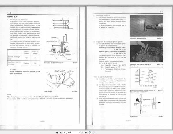 Toyota Forklift Trucks 5FB10 14 15 18 20 25 30 Repair Manual 3