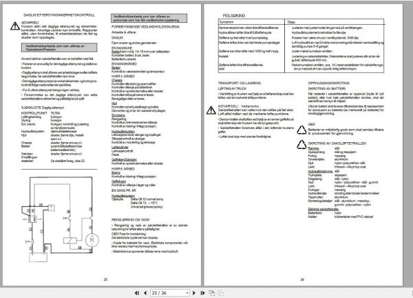 Toyota Hand Pallet HTH10ME Service Manual 2