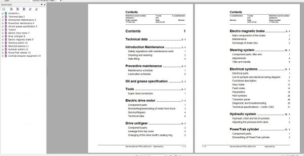 Toyota Powered Pallet 7PML20 6 Service Manual 2