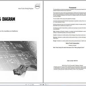 VOLVO Trucks Buses EWD Electronic Wiring Diagram PDF DVD 11