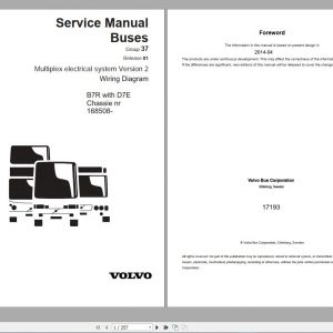 VOLVO Trucks Buses EWD Electronic Wiring Diagram PDF DVD 5
