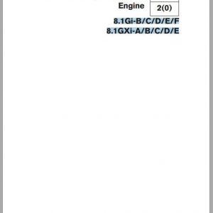 Volvo Penta Marine Engine 8.1 Gi GXi Workshop Manual 1