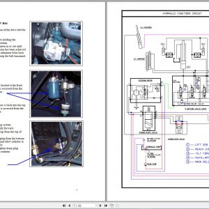 COMBILIFT AISLEMASTER C Forklift Service Part Manual Schematic 4