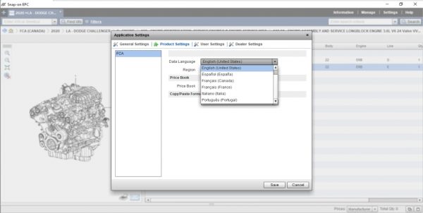 Chrysler FCA EPC5 International 2021 2 2