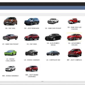 Chrysler FCA EPC5 International 2021 4 1